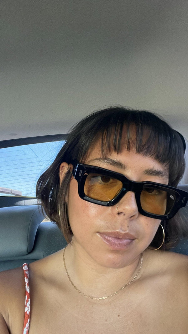 Ares / Black Acetate & Yellow Lens - Shade Files